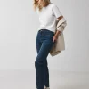24/7 Mid Wash Straight Leg Jeans