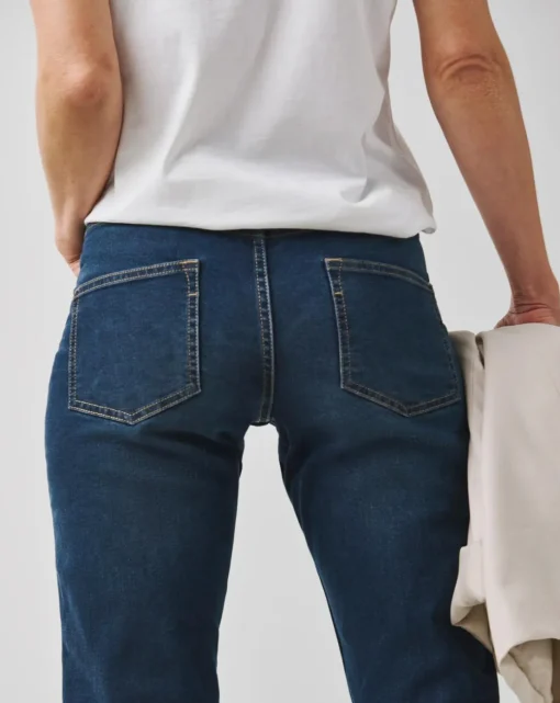 24/7 Mid Wash Straight Leg Jeans