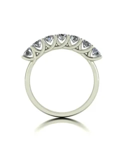 Moissanite 9ct White Gold 1ct total Eternity Ring