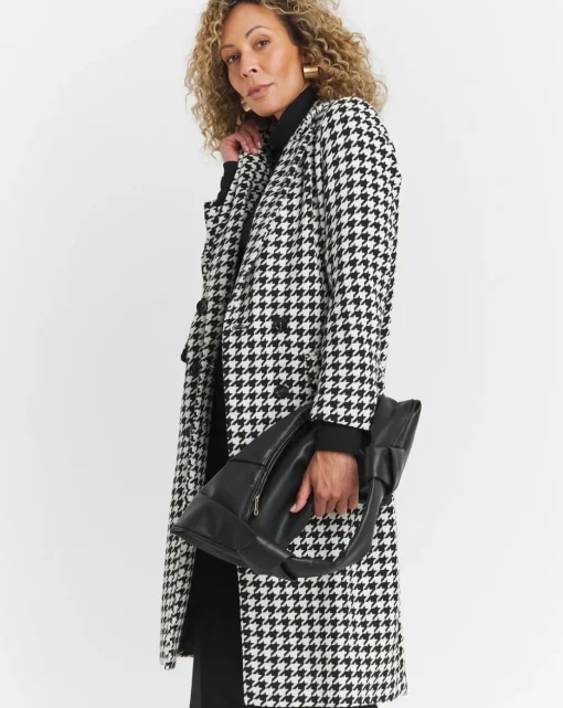 Mono Double Breasted Relaxed Coat