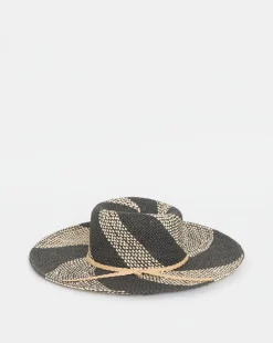 Mono Swirl Sun Hat