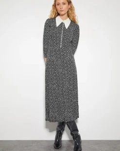 Monsoon Arielle Jersey Midi Dress