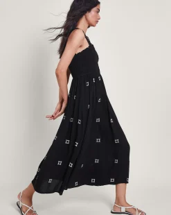 Monsoon Briar Shirred Maxi Dress