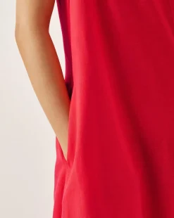 Monsoon Britt Sleeveless A-Line Midi Dress