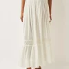 Monsoon Bryony Embroidered Maxi Skirt