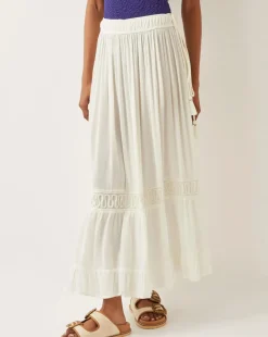 Monsoon Bryony Embroidered Maxi Skirt