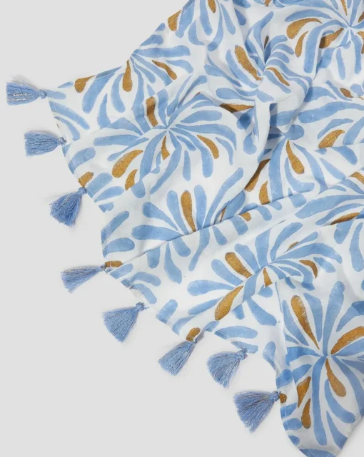 Monsoon Cece Woodblock Tassel Sarong