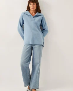 Monsoon Cherry Collar Jumper