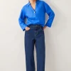 Monsoon Clover Linen Blouse