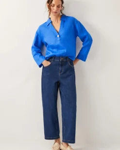 Monsoon Clover Linen Blouse