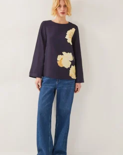 Monsoon Fearne Long Sleeve Floral Top