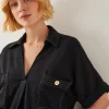 Monsoon Feyn Short Sleeve Utility Top