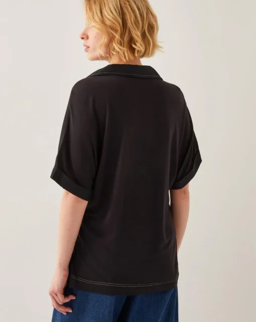 Monsoon Feyn Short Sleeve Utility Top
