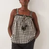 Monsoon Geena Geometric Print Cami Top