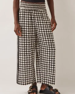 Monsoon Geena Geometric Print Trousers