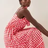 Monsoon Geena Woodblock Midi Dress