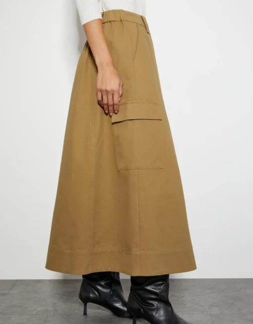 Monsoon Hanna Cargo Maxi Skirt