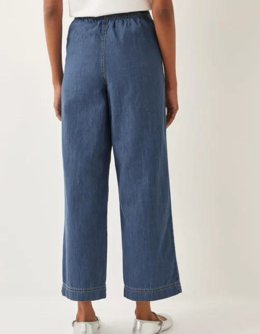 Monsoon Harper Short Wide Leg Jeans