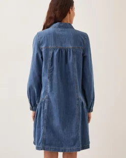 Monsoon Isla Denim Shirt Dress