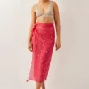 Monsoon Ivy Palm Embroidered Sarong