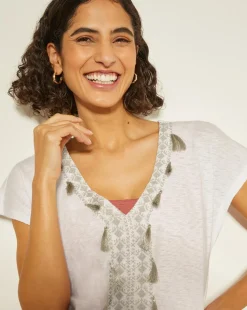 Monsoon Jodie Tassel Mini Dress