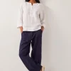 Monsoon Jolie Regular Linen Trousers