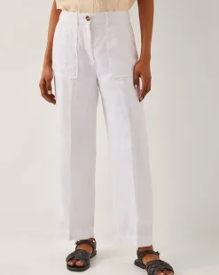 Monsoon Jolie Regular Linen Trousers
