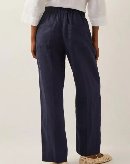 Monsoon Jolie Regular Linen Trousers