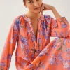 Monsoon Kaia Floral Tunic Midi Dress