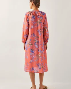 Monsoon Kaia Floral Tunic Midi Dress