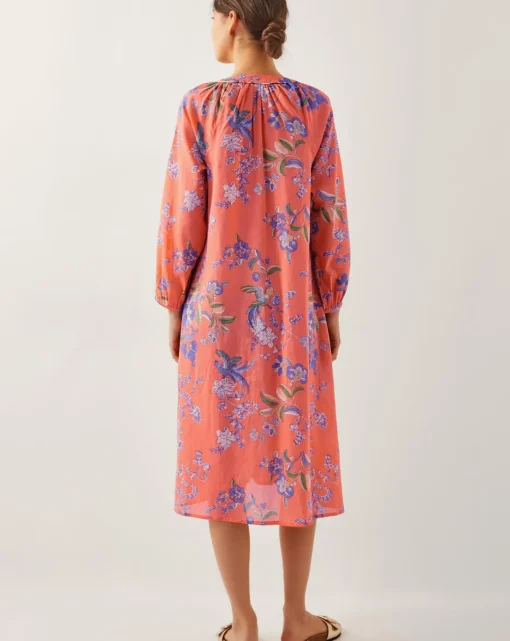 Monsoon Kaia Floral Tunic Midi Dress