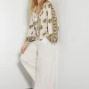 Monsoon Louisa V-Neck Floral Print Blouse