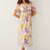 Monsoon Madeline Floral Midi Dress