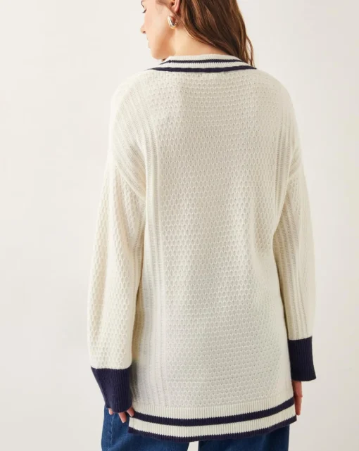 Monsoon Ola Oversized V-Neck Jumper