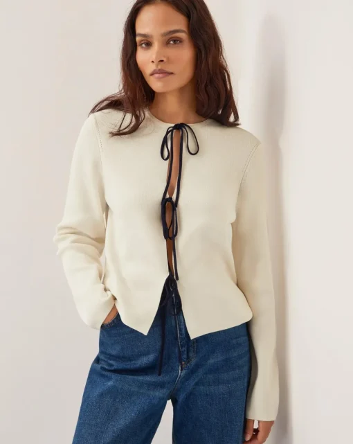 Monsoon Tula Tie Cardigan