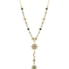 Mood Gold Multi Coloured Fine Celestial Y Necklace