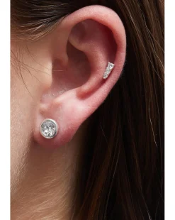 Mood Silver Crystal 3 Pack Stud Earrings