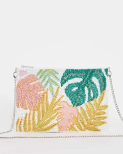 Multi Beaded Clutch Bag