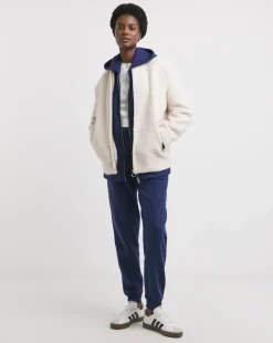 Navy Cosy Cuffed Joggers