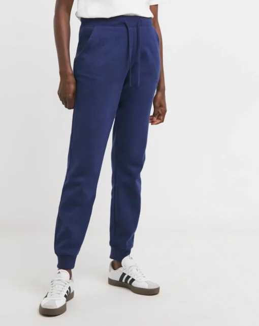 Navy Cosy Cuffed Joggers