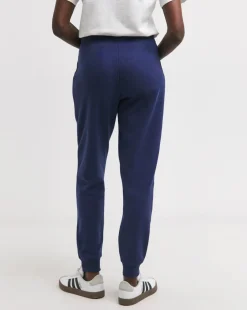 Navy Cosy Cuffed Joggers