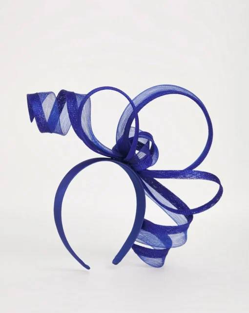 Navy Headband Fascinator