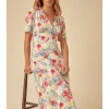 Nobody's Child Alexa Midi Dress Beatrix Floral