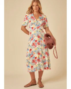 Nobody's Child Alexa Midi Dress Beatrix Floral