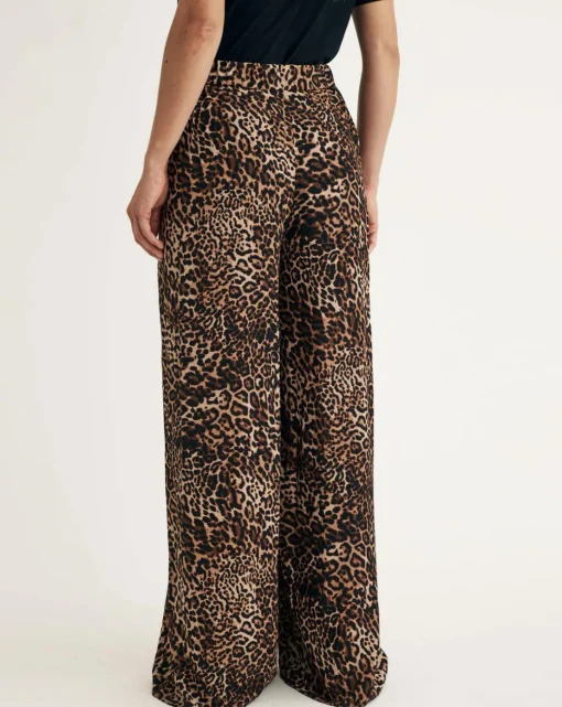 Nobody's Child Leopard Zeena Full Length Trouser