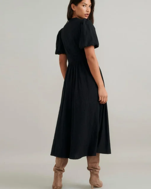 Nobody's Child Starlight Midi Seersucker Dress