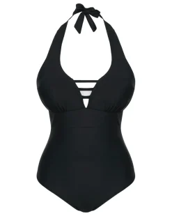 Non Wired Padded Halter Neck Swimsuit