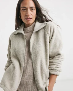 Oatmeal Borg Jacket