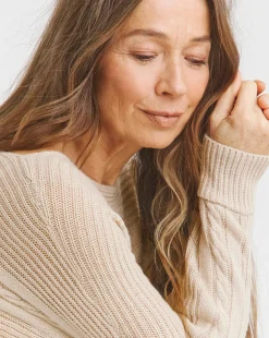 Oatmeal Cable Tunic