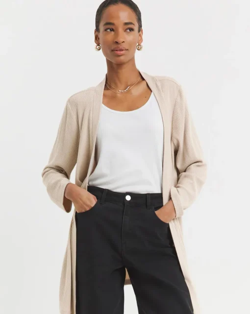 Oatmeal Soft Touch Cardigan